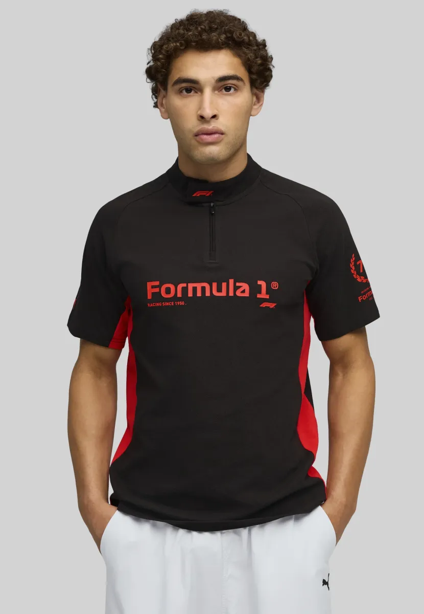 F1 75YRS REGULAR - T-Shirt print - black