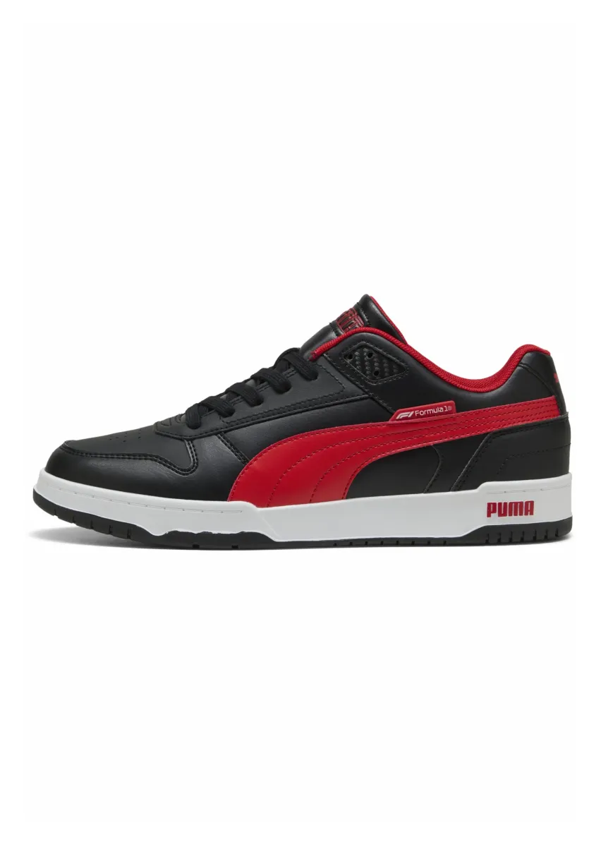 F1 SNEAKERS MIT NIEDRIGEM PROFIL - Sneaker low - black-pop red