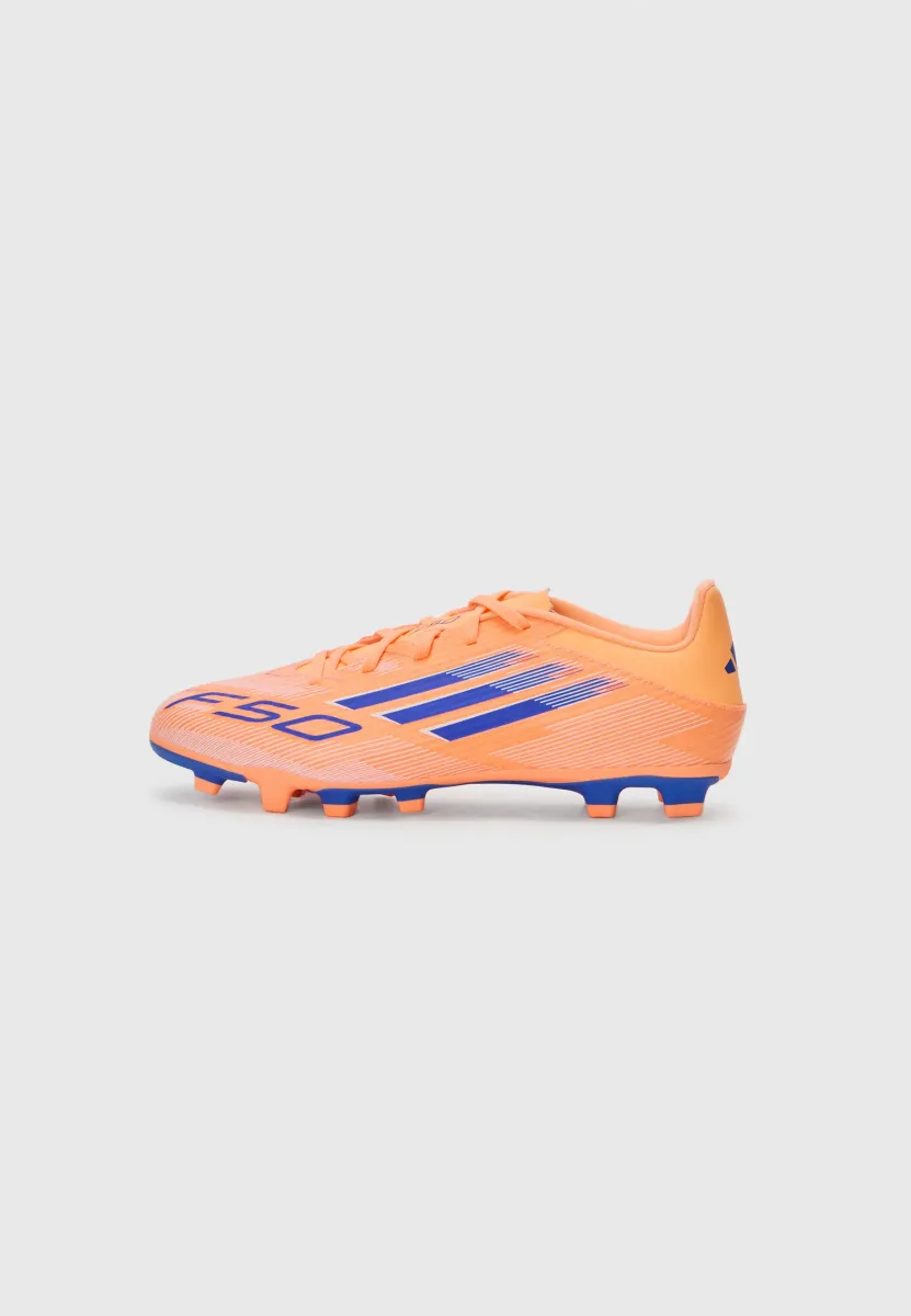 F50 CLUB FIRM GROUND / MULTI GROUND FOOTBALL BOOTS - Fußballschuhe für festen Untergrund - beam orange/lucid blue/white