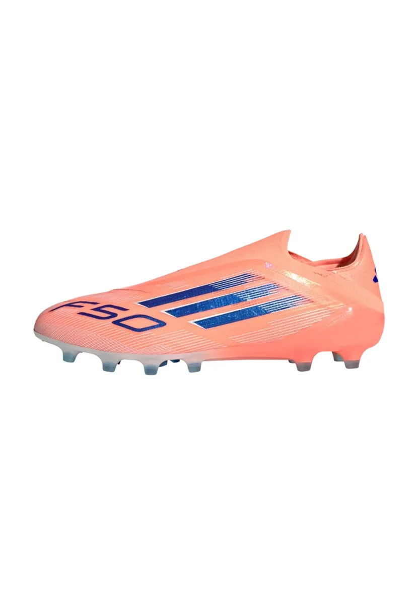 F50 ELITE LL AG - Rasen-Fußballschuhe - beam orange/lucid blue/cloud white