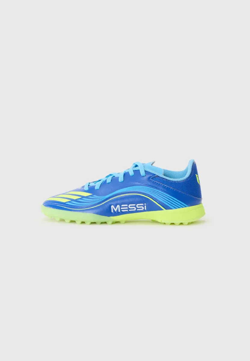 F50 MESSI CLUB UNISEX - Rasen-Fußballschuhe - royal blue/solar yellow