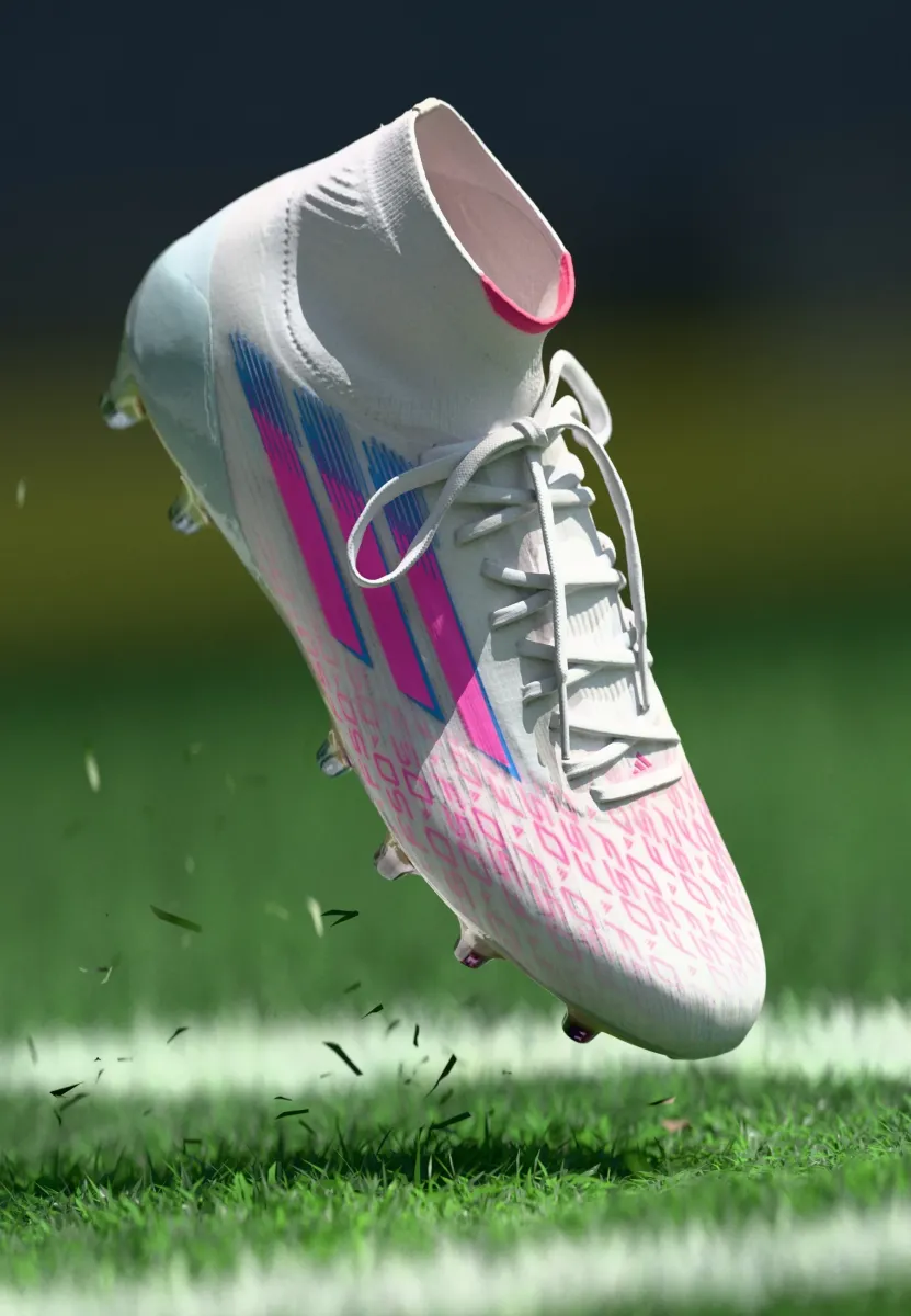 F50 SPARKFUSION ELITE W MID FIRM GROUND / ARTIFICIAL GROUND FOOTBALL BOOTS - Fußballschuhe für festen Untergrund - footwear white/lucid pink
