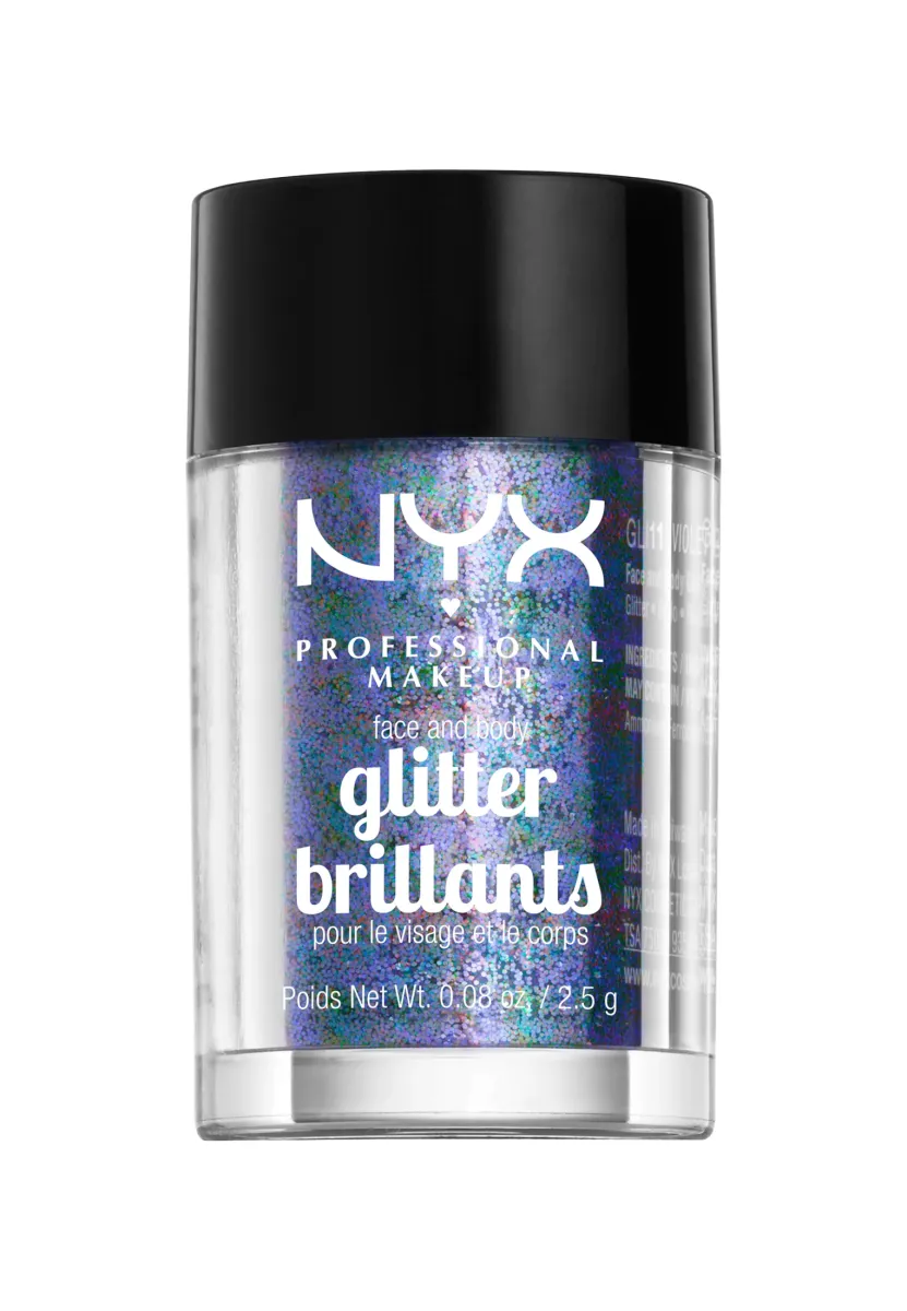 FACE & BODY GLITTER - Glitzer - 11 violett