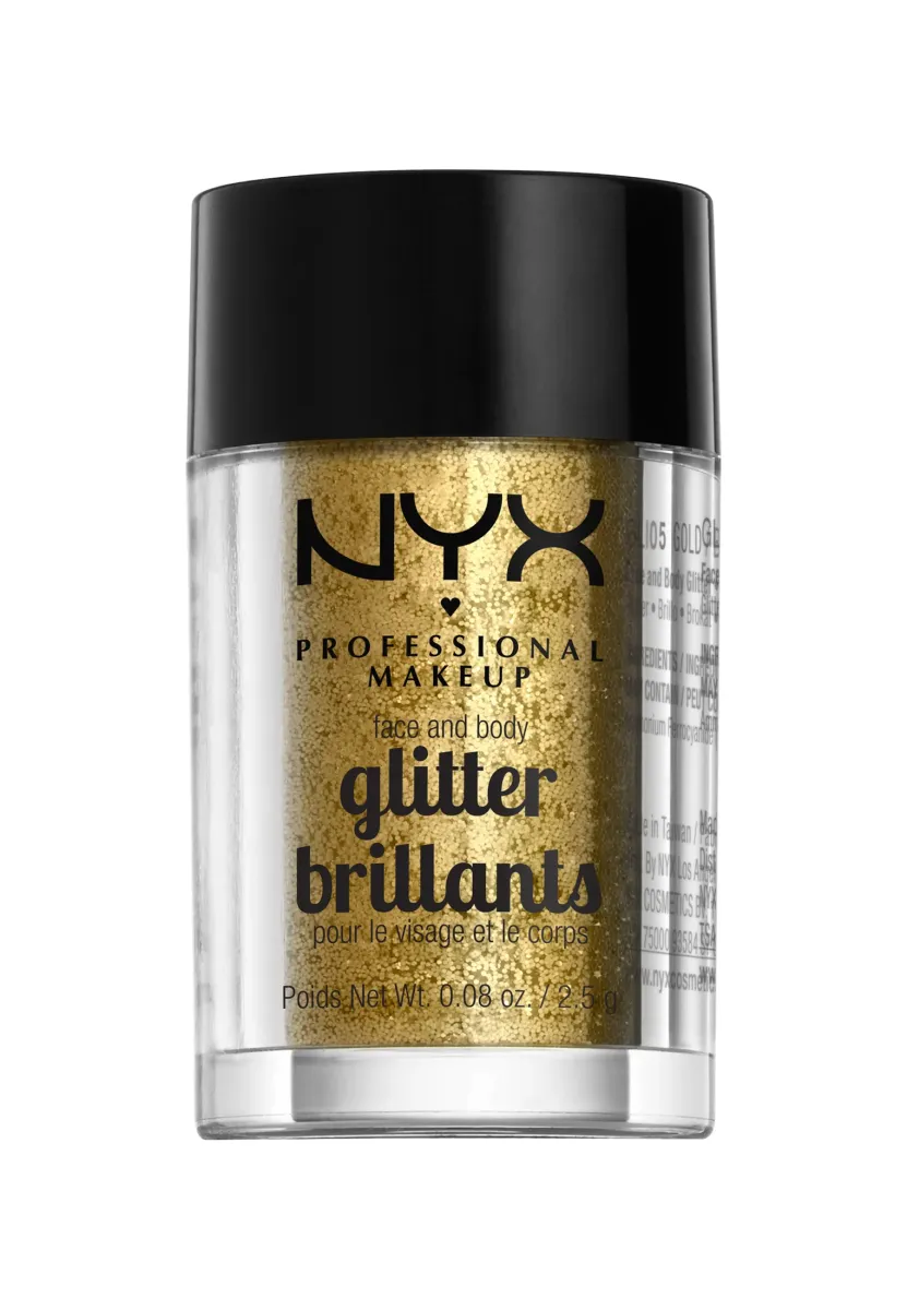 FACE & BODY GLITTER - Glitzer - 5 gold