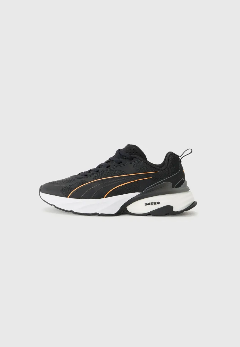 FADE NITRO V2 UNISEX - Sneaker low - black/white/heat fire