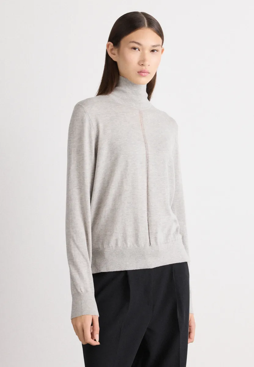 FAGHETTINI - Strickpullover - light pastel grey