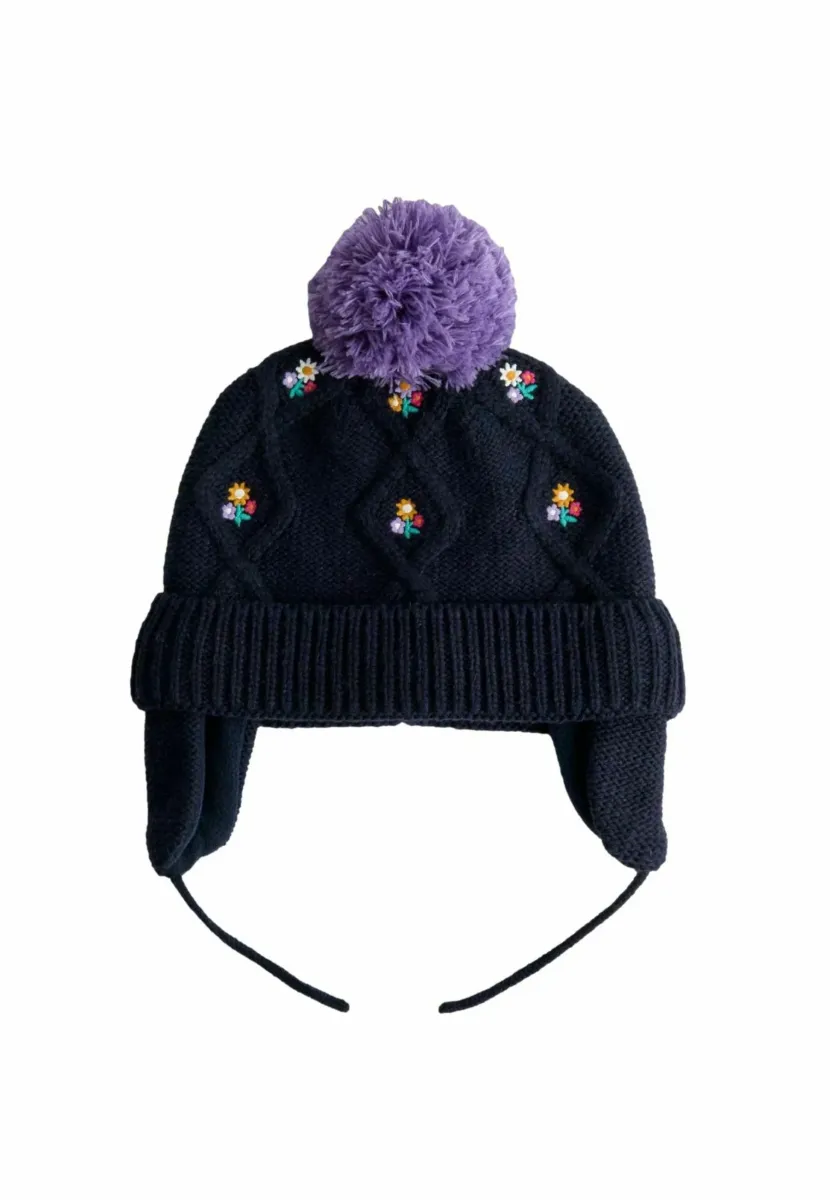 FAIR ISLE - Mütze - navy floral