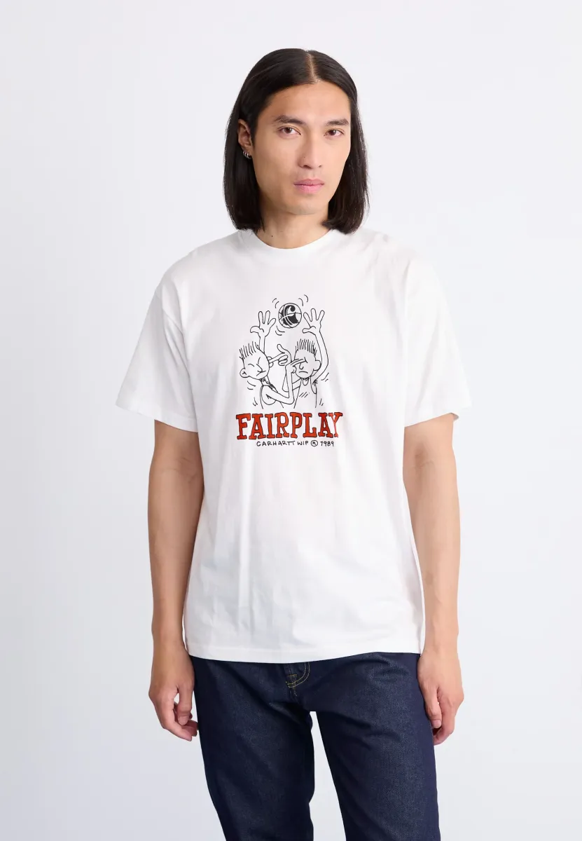 FAIRPLAY - T-Shirt print - white