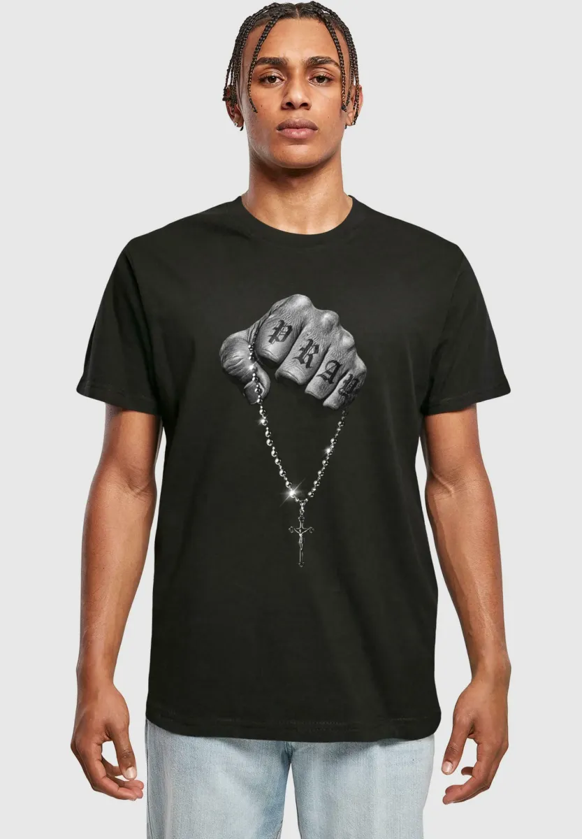 FAITH MEETS STRENGTH - T-Shirt print - black