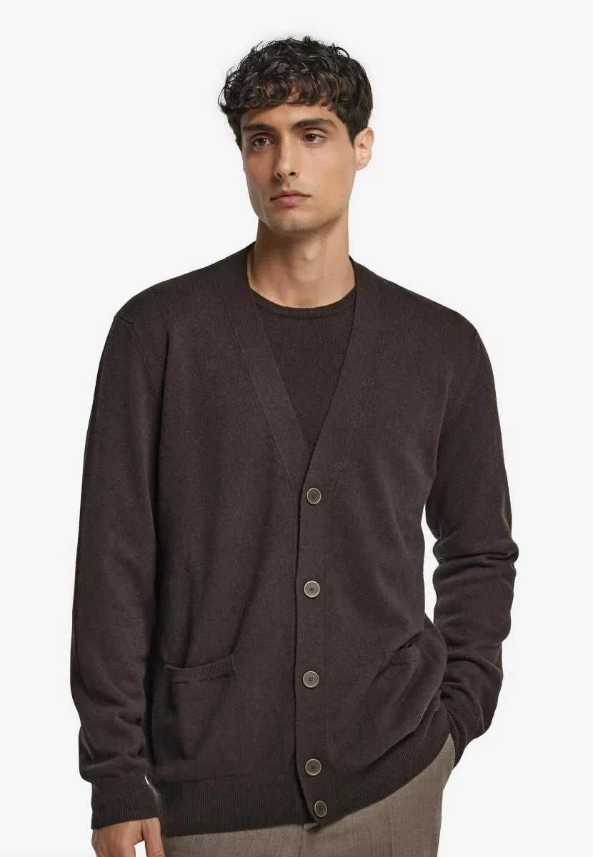 FALCONERI . - Strickjacke - brown