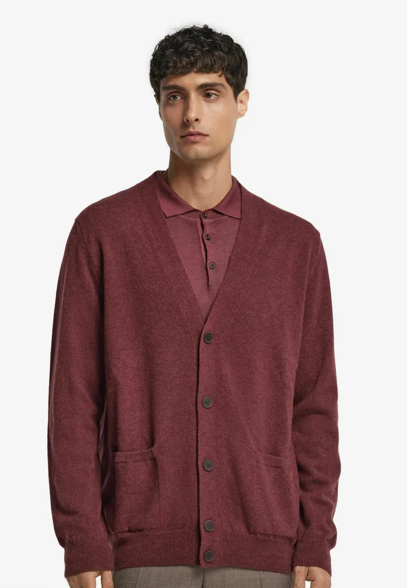 FALCONERI . - Strickjacke - red