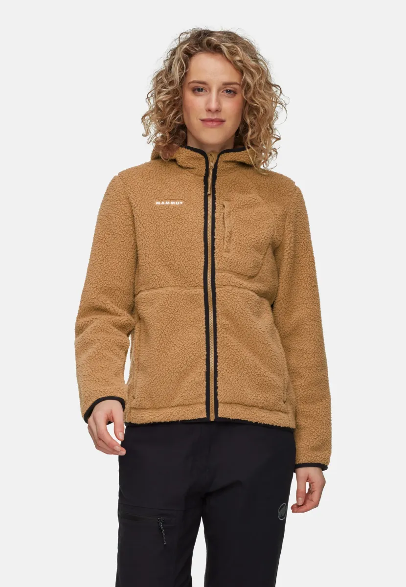 FALERA PRO ML HOODED - Fleecejacke - claystone