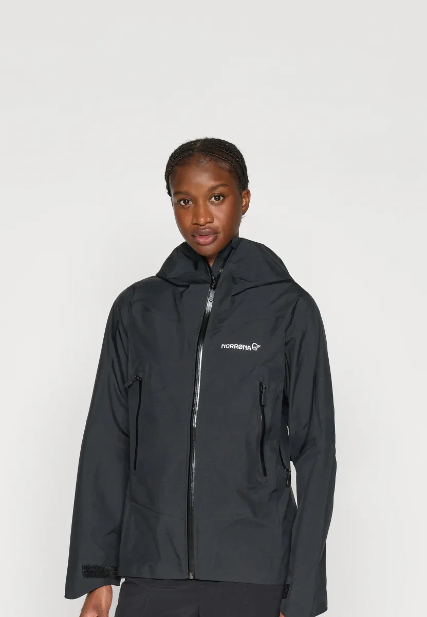 FALKETIND GORE-TEX JACKET - Hardshelljacke - caviar black