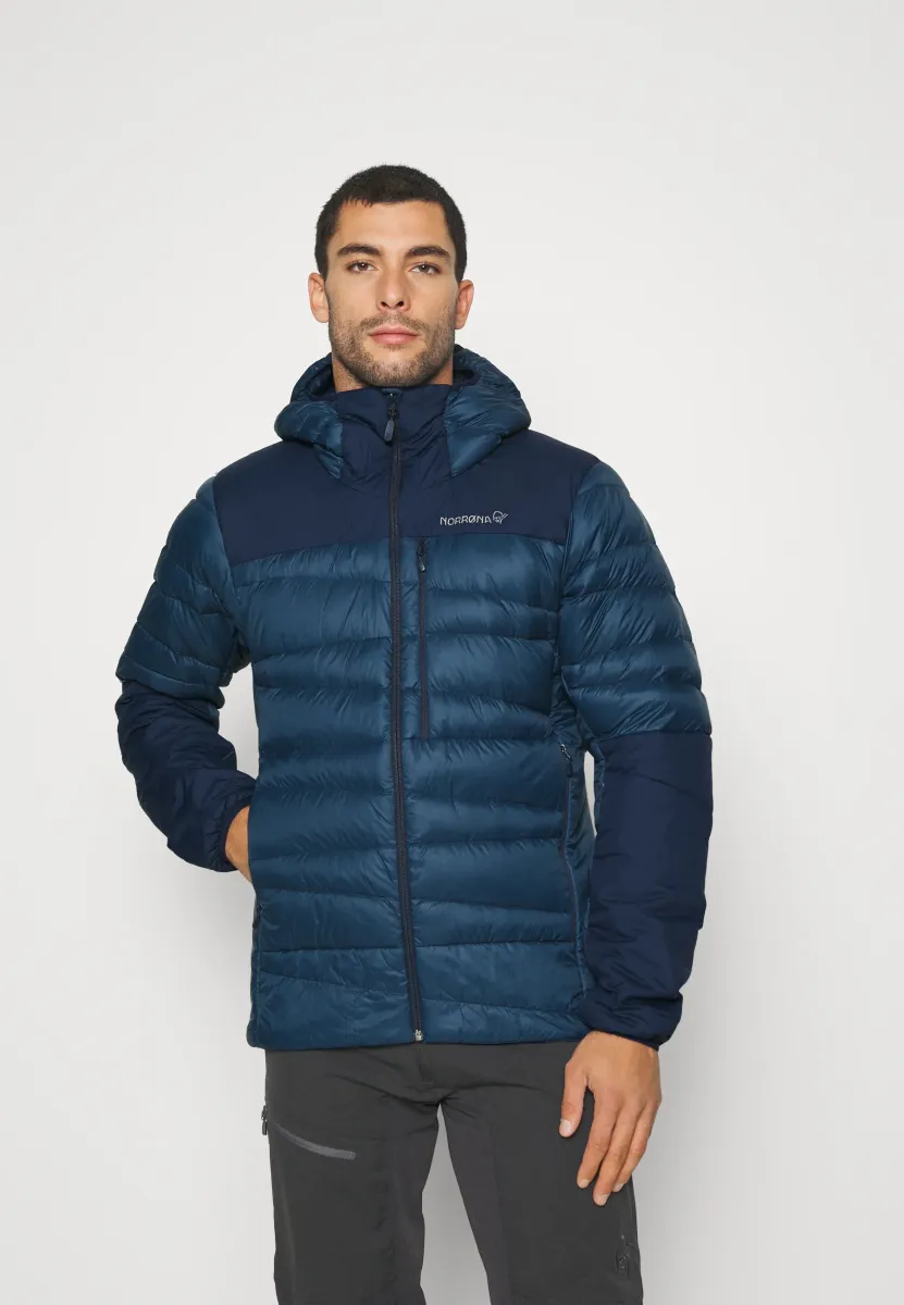 FALKETIND HOOD - Daunenjacke - indigo night