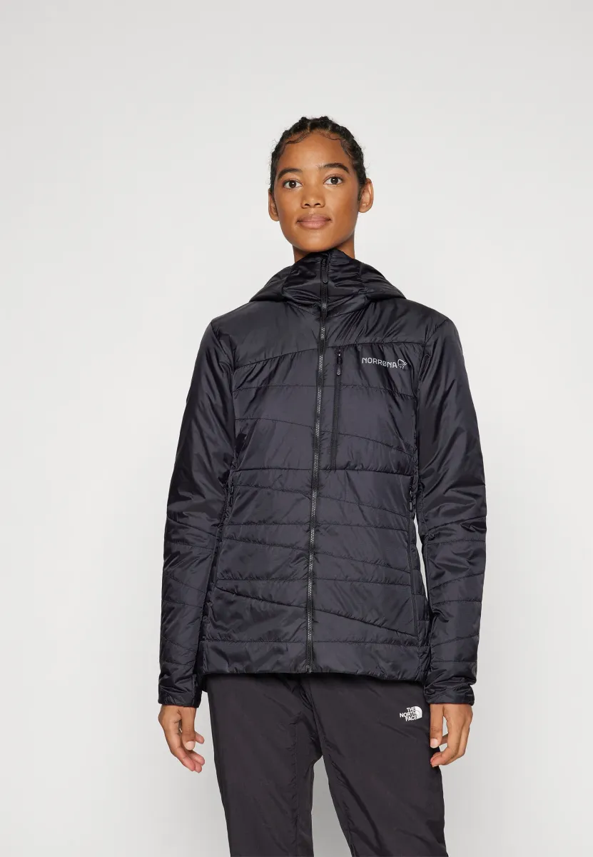 FALKETIND HOOD - Winterjacke - caviar