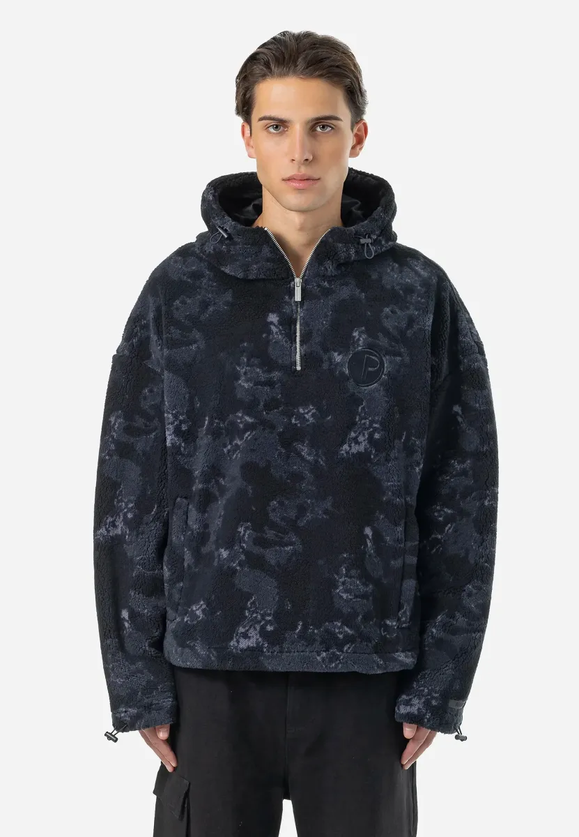 FALL - Kapuzenpullover - black shadow blue