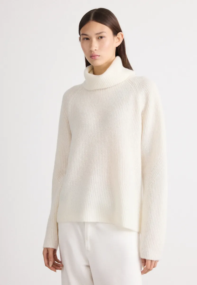 FALODINA - Strickpullover - open white