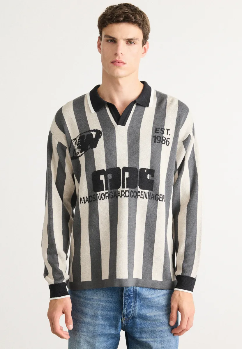 FANCY LIAM FOOTBALL - Strickpullover - rainy day/asphalt
