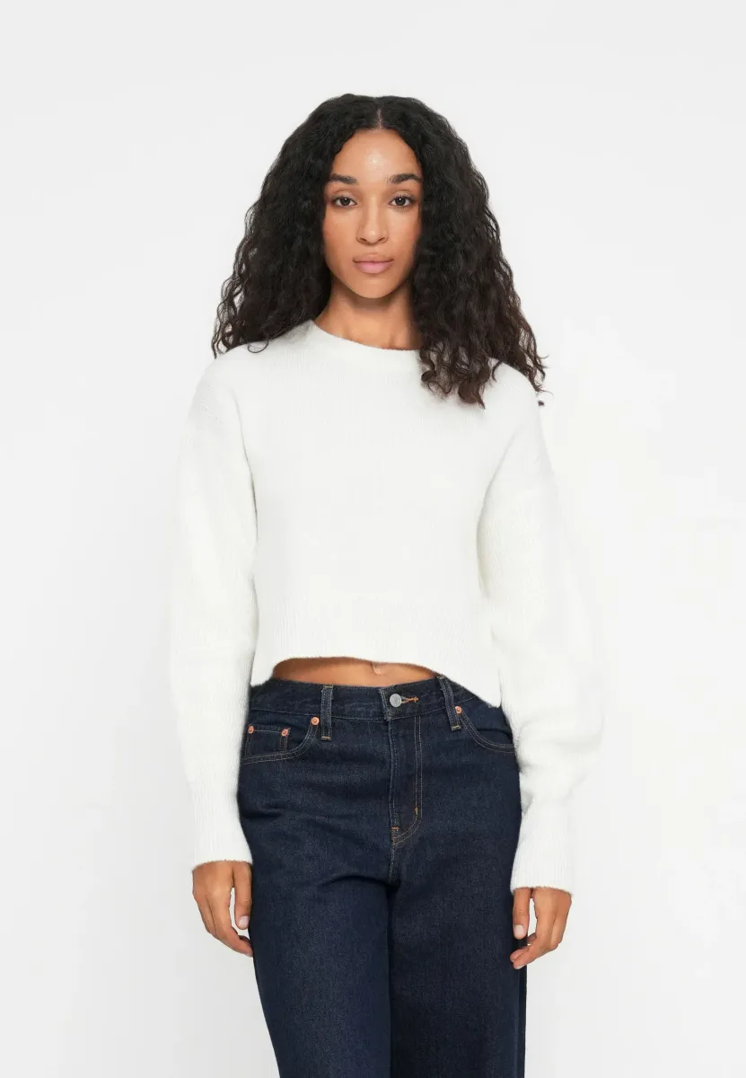 FANOPE - Strickpullover - white alyssum