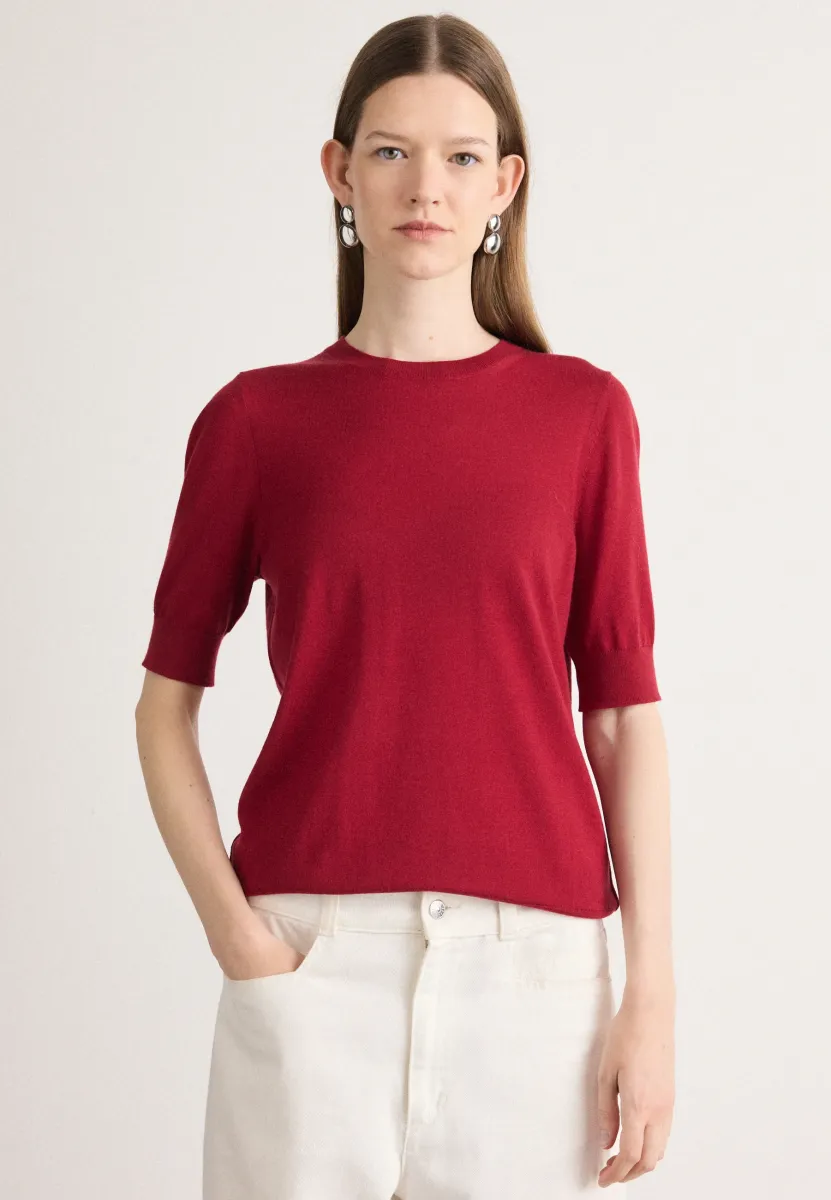 FARBELLA - Strickpullover - dark red