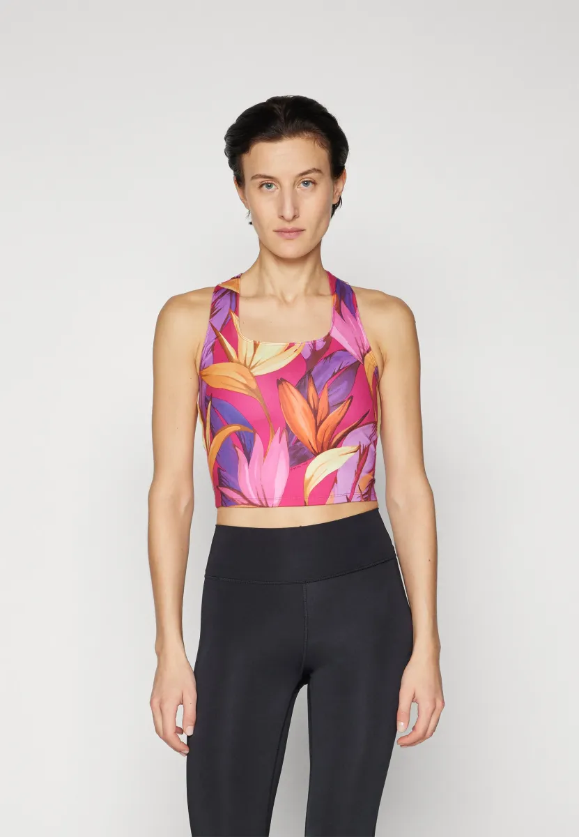 FARM RIO - Top - bold pink/spring yellow/lucid fuchsia