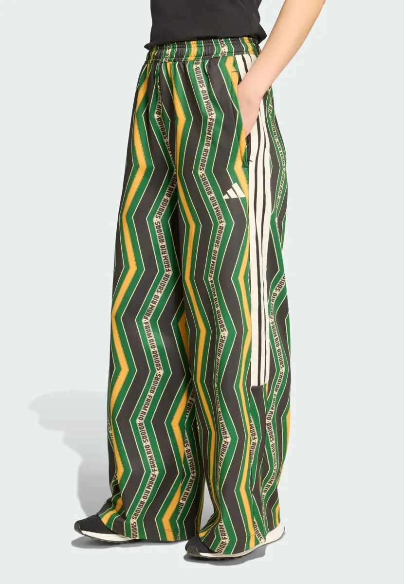 FARM TIRO - Jogginghose - black amazon green preloved yellow