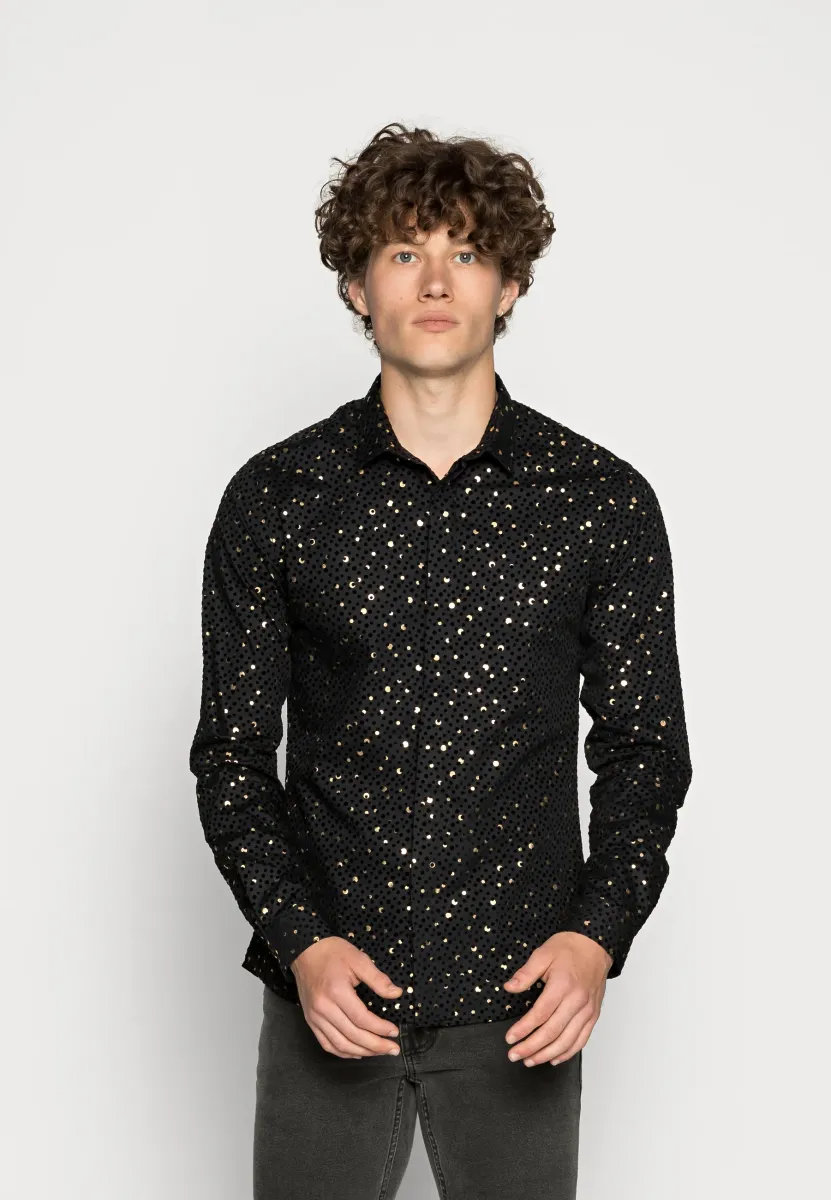 FARROW - Hemd - black