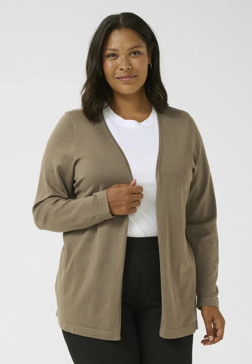 FARSIA - Strickjacke - major brown
