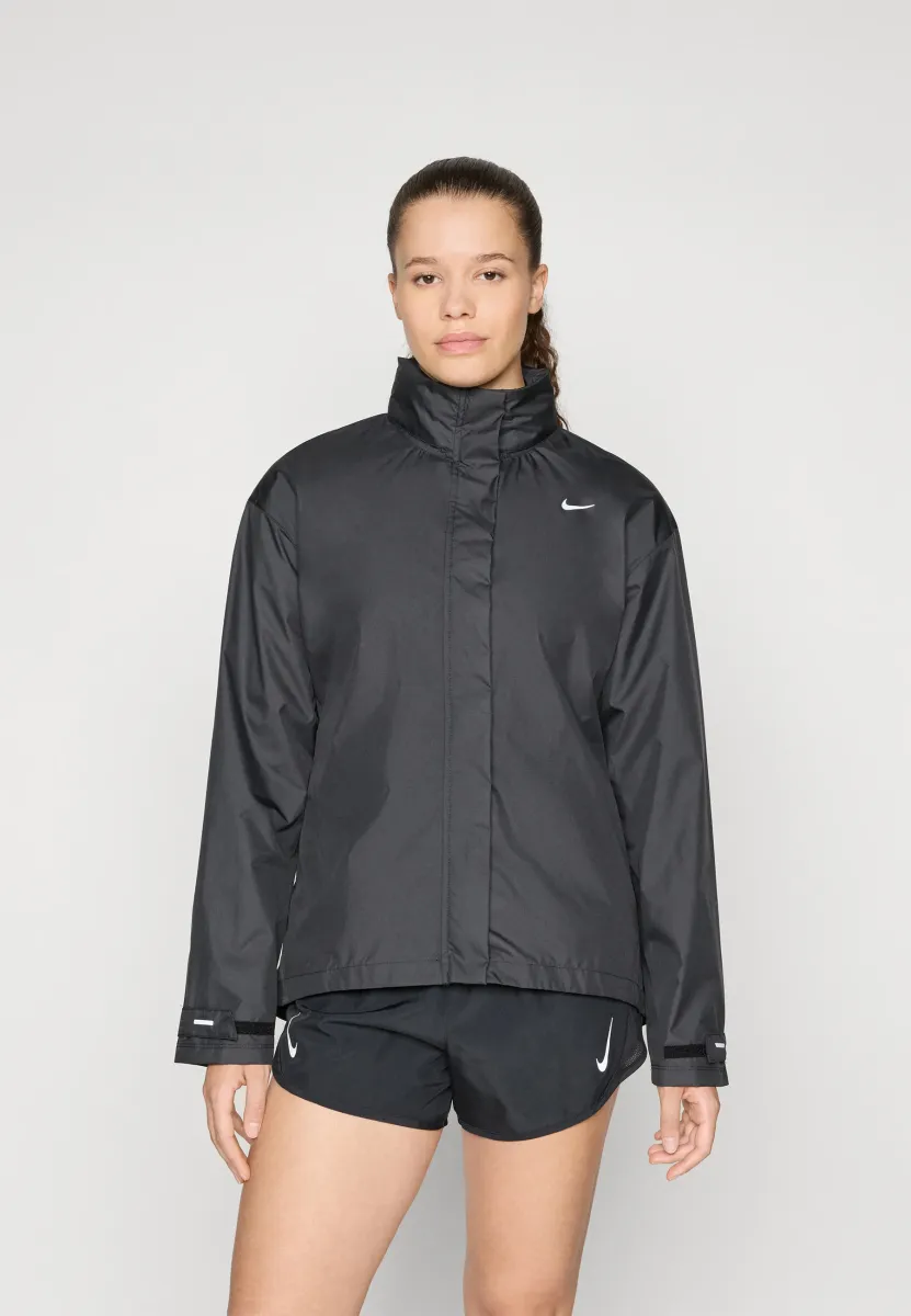 FAST REPEL - Laufjacke - black/reflective silver-coloured
