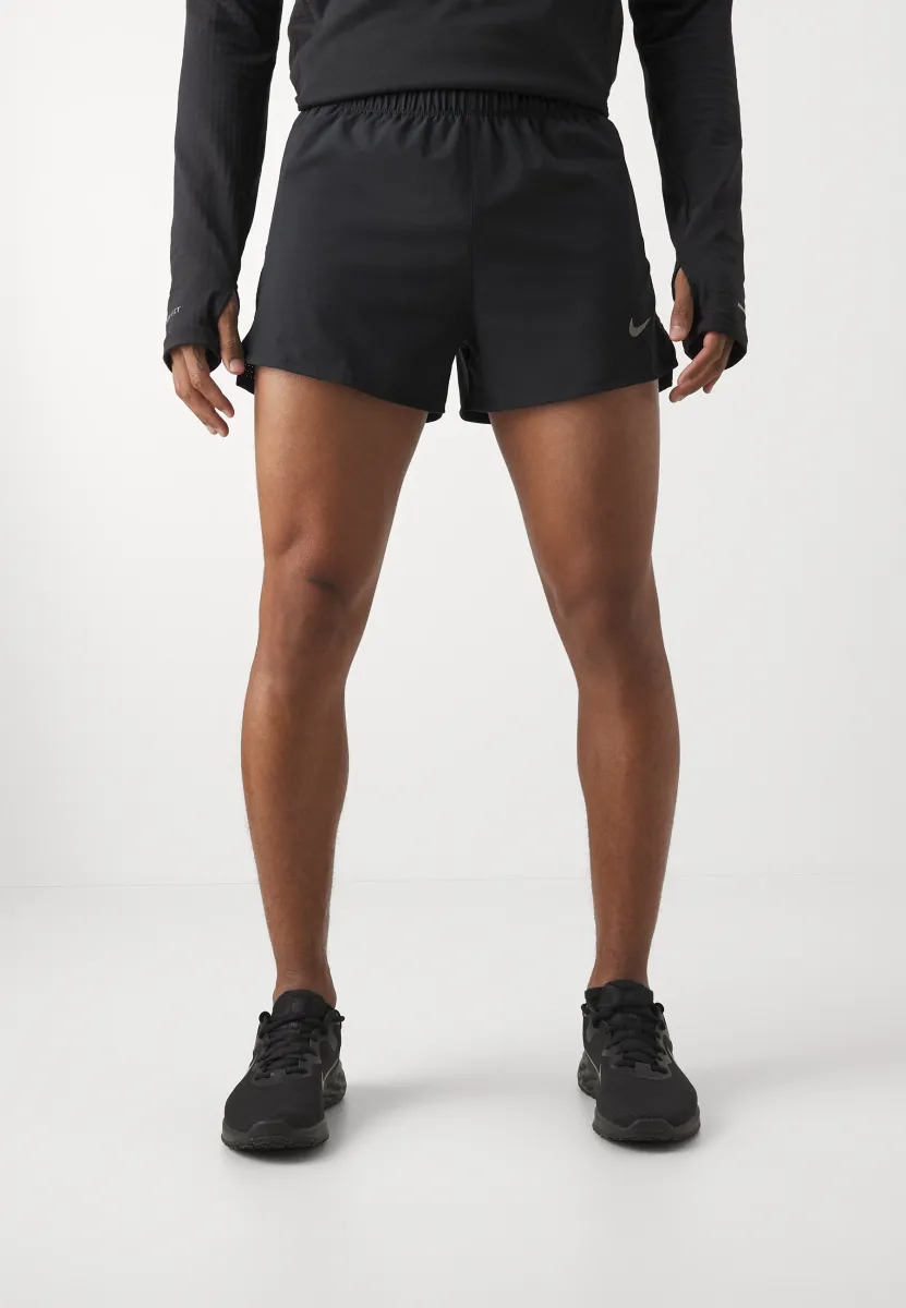 FAST SHORT - Kurze Sporthose - black/silver