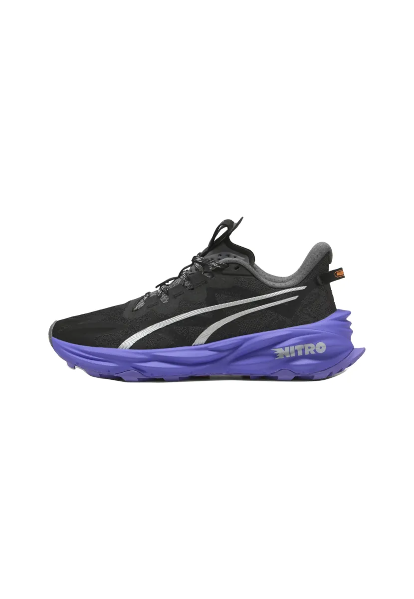 FAST-TRAC NITRO 3  - Laufschuh Trail - black-dark amethyst