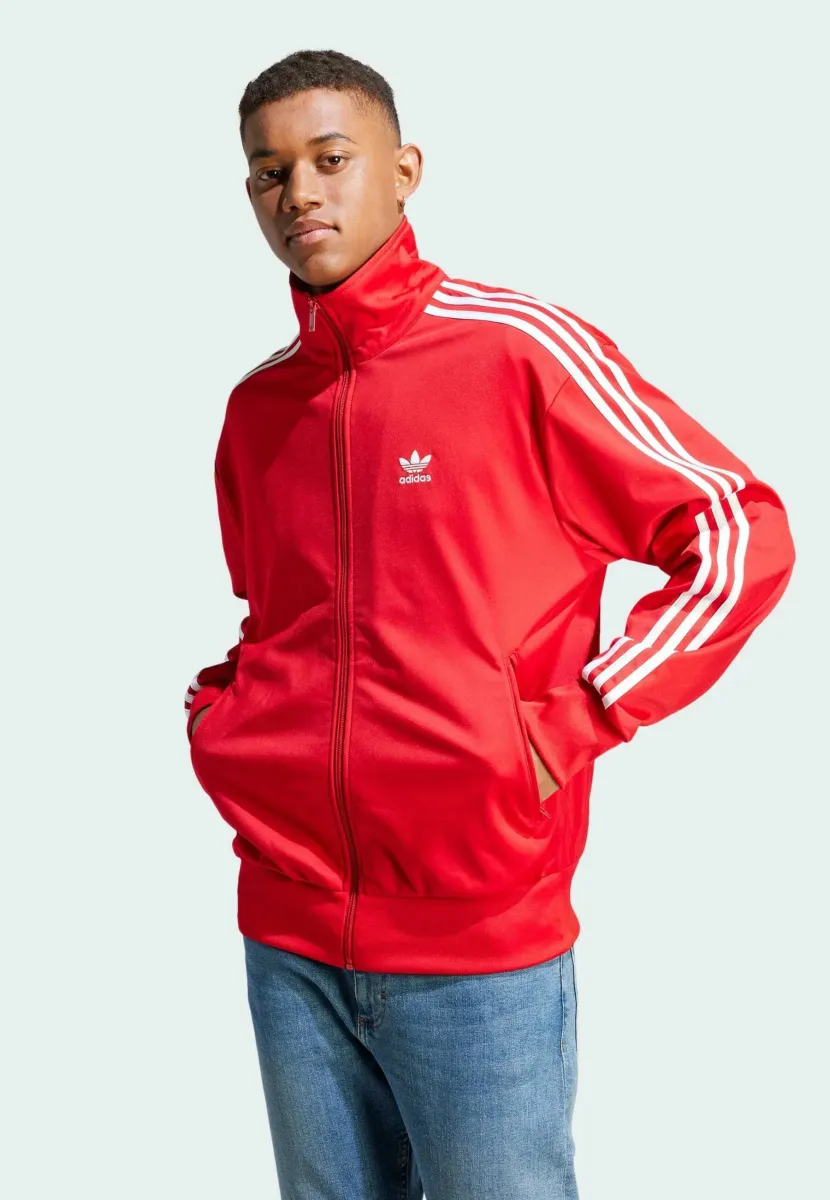 FBIRD - Sweatjacke - better scarlet   white
