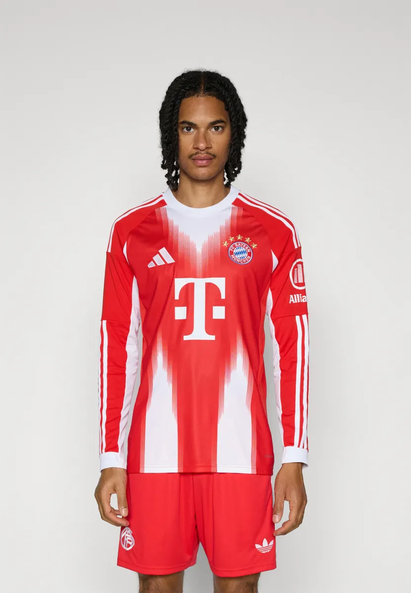 FC BAYERN 2025/2026 HOME JERSEY LONGSLEEVE - Vereinsmannschaften - red