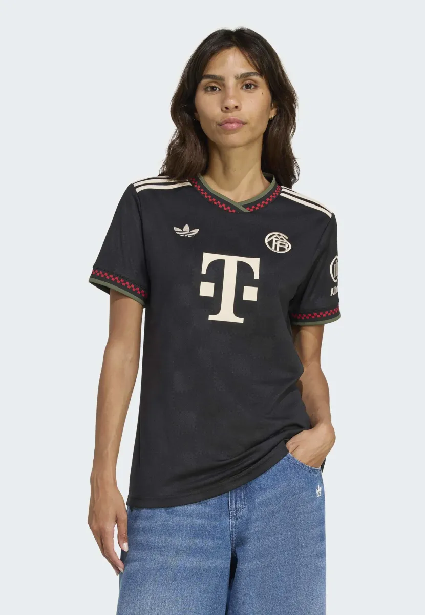 FC BAYERN 2025/2026 THIRD JERSEY - T-Shirt print - black
