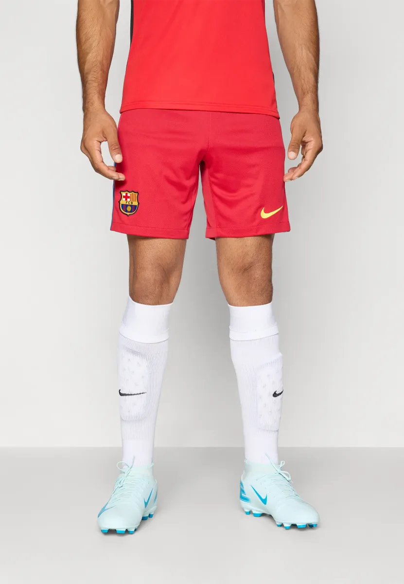 FCB SHORT - Vereinsmannschaften - salsa red/gym blue/university blue/yellow