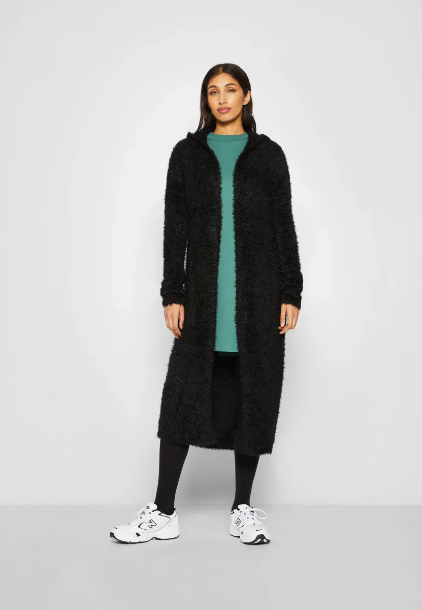 FEATHER  - Strickjacke - black