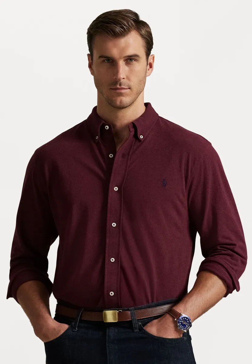 FEATHERWEIGHT MESH SHIRT - Hemd - spring wine heather