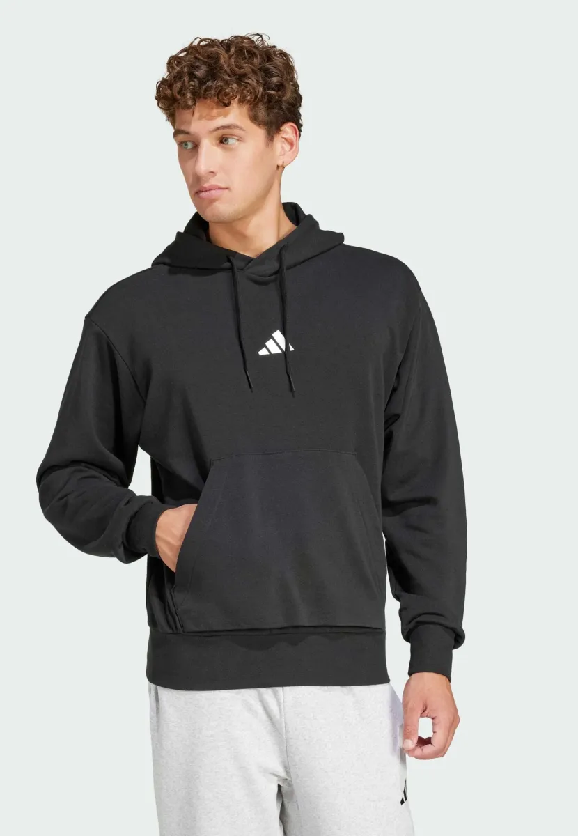 FEELCOZY - Kapuzenpullover - black white