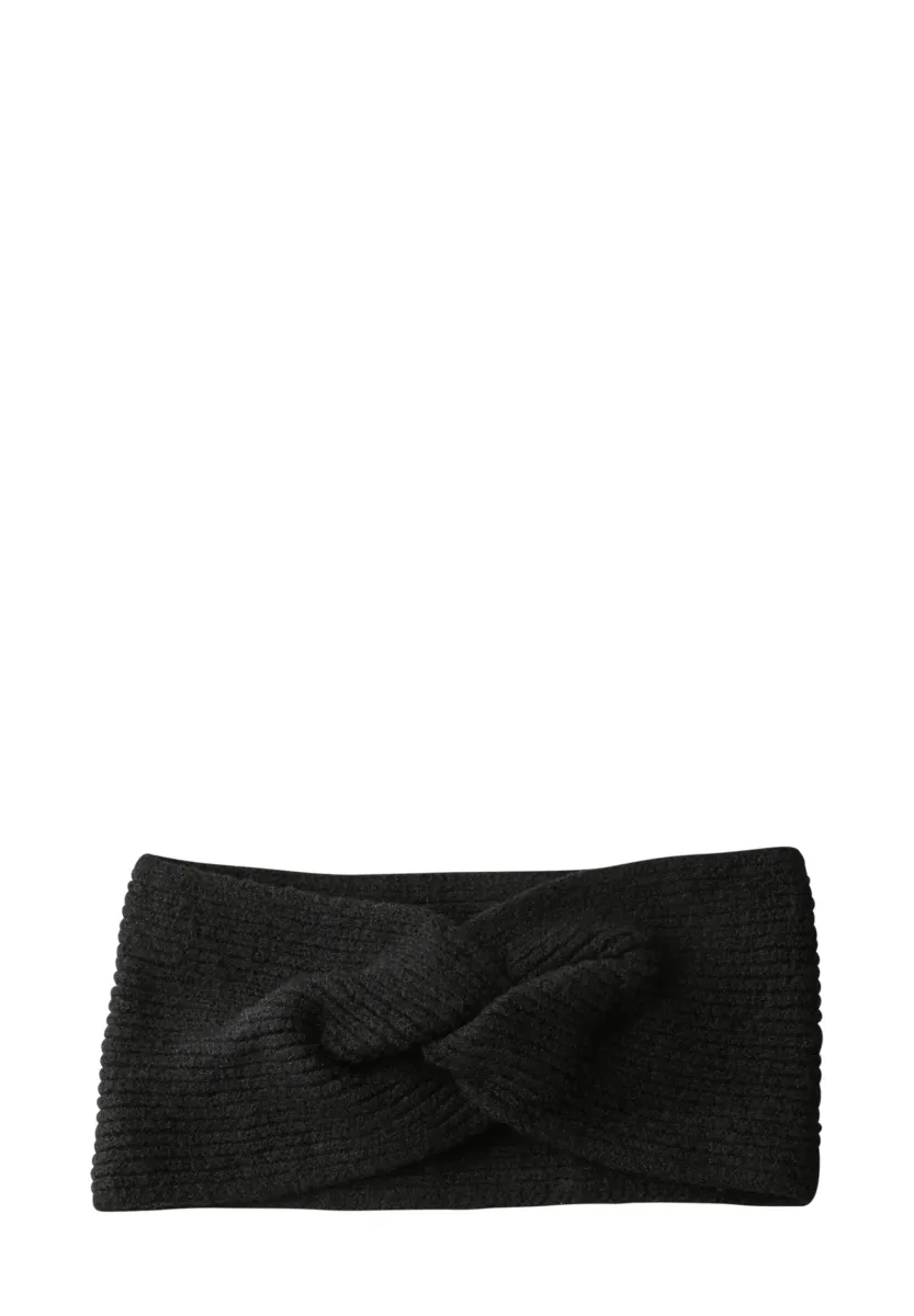 FEINSTRICK STIRNBAND - Ohrenwärmer - schwarz