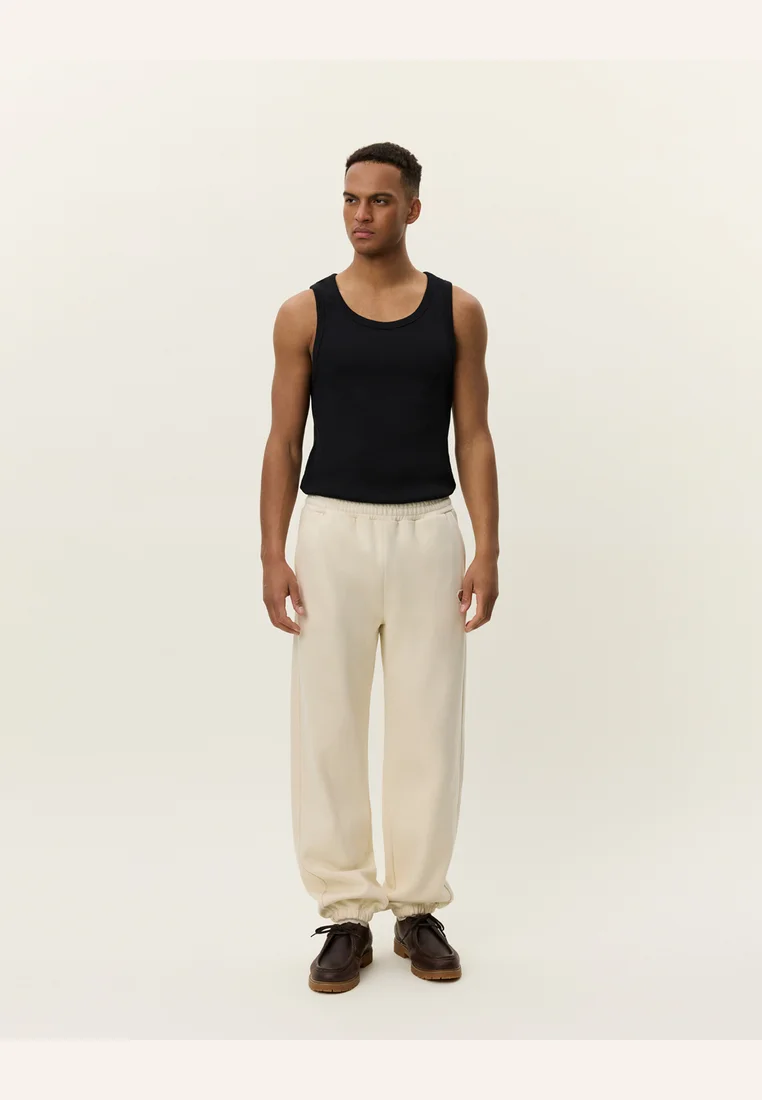 FELIPE PATCH - Jogginghose - ivory