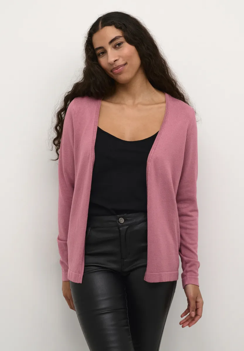 FENIA ASTRID - Strickjacke - mesa rose
