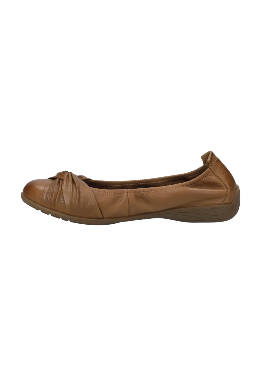 FENJA - Klassischer Ballerina - camel