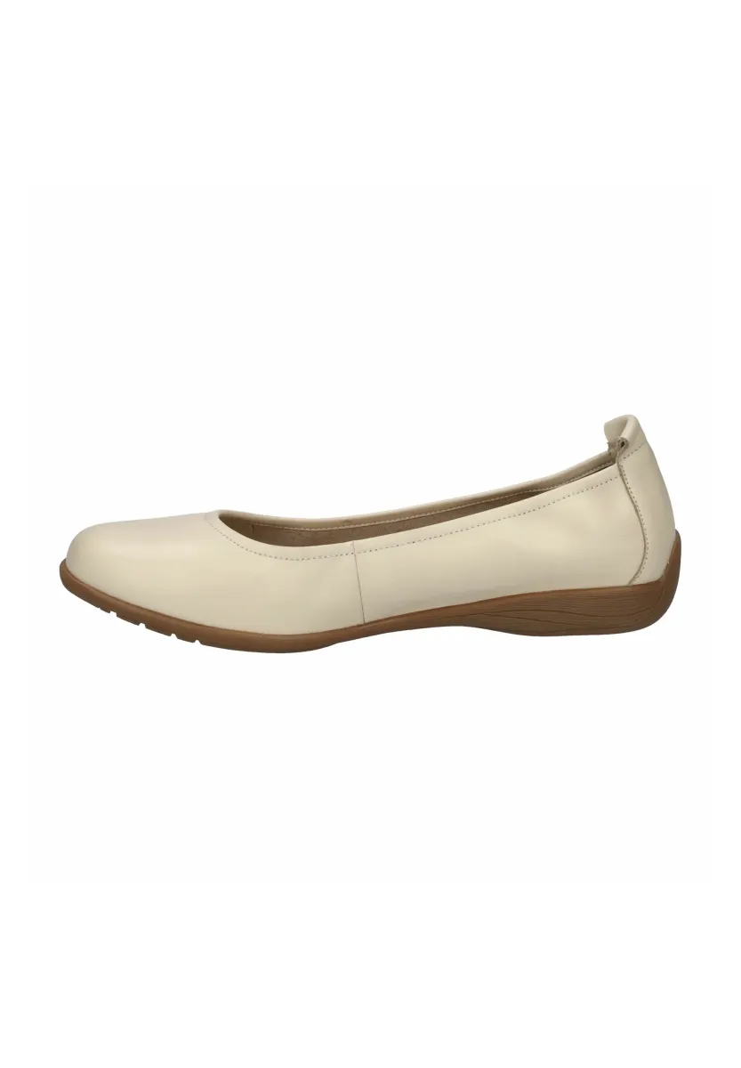 FENJA - Klassischer Ballerina - sand