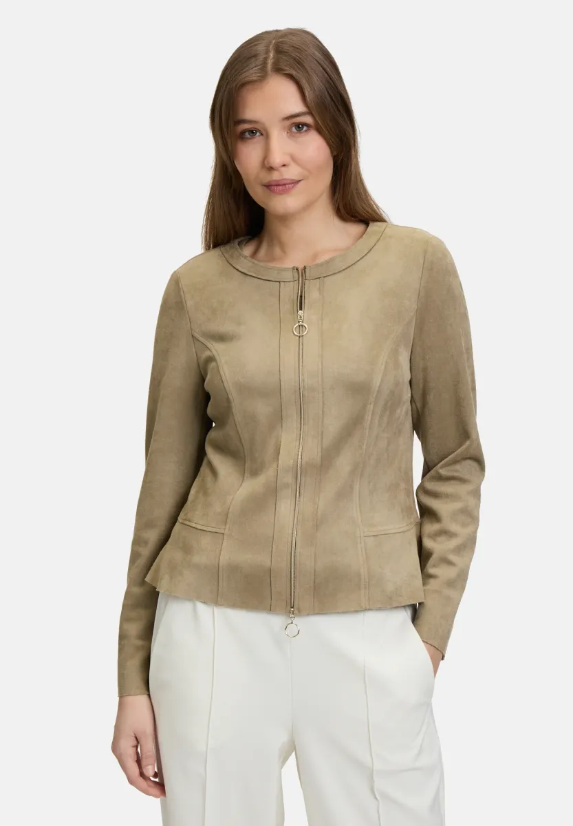 À FERMETURE ZIPPÉE - Leichte Jacke - soft olive