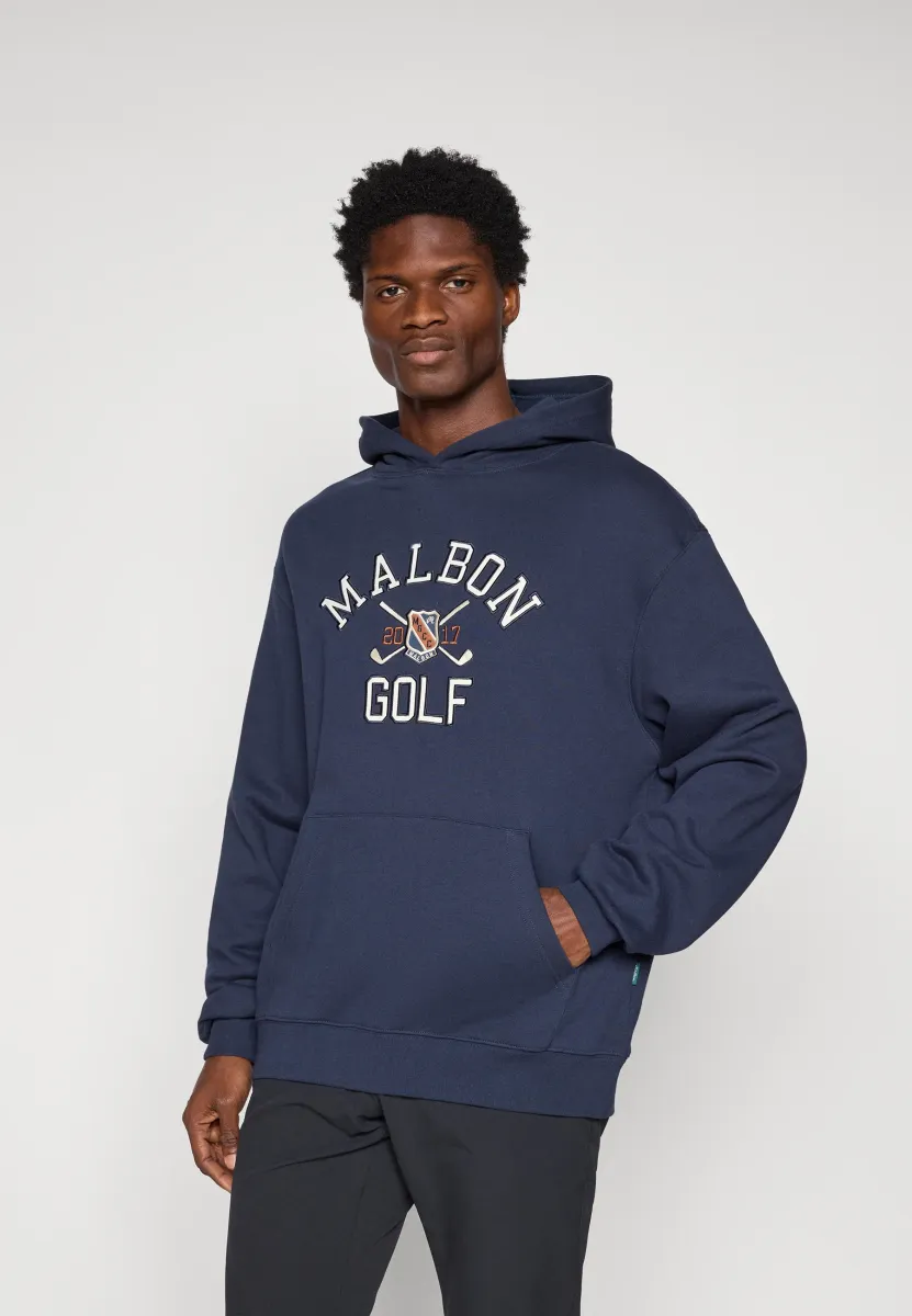 FESQUE CREST HOODIE - Kapuzenpullover - navy