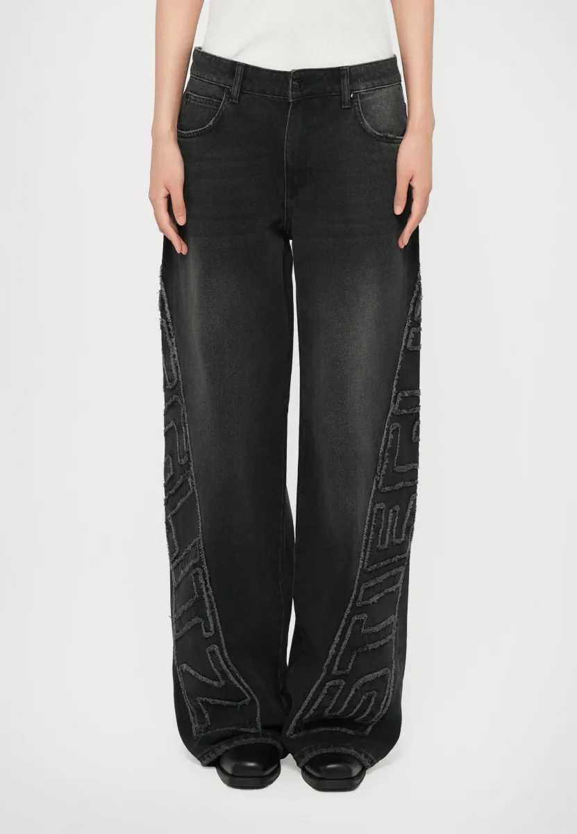 FIBEL  - Jeans Straight Leg - black