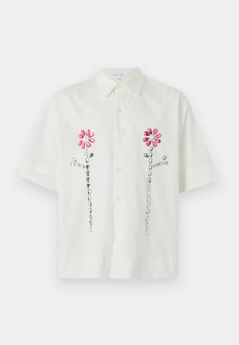 FIELD GEM BOXY UNISEX - Hemdbluse - ivory