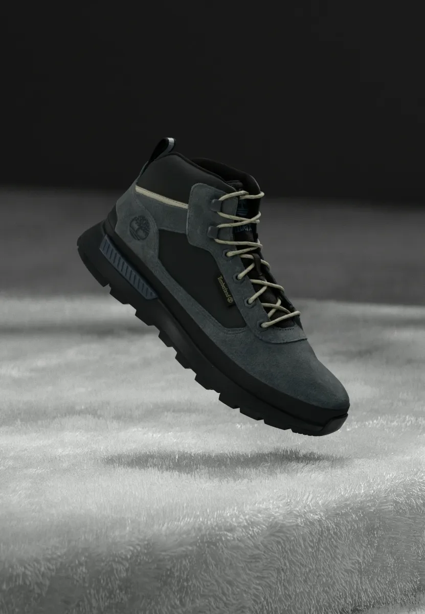 FIELD TREKKER - Sneaker high - mid grey/dark blue