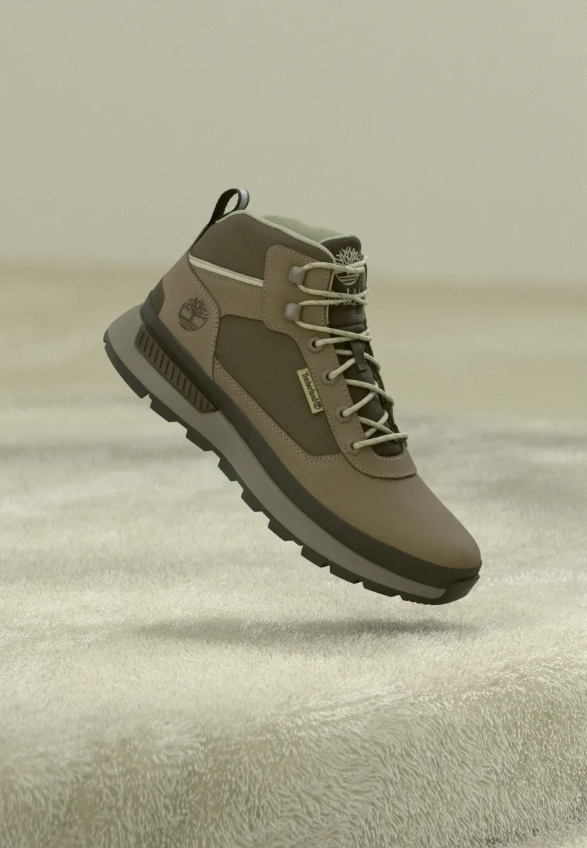 FIELD TREKKER - Sneaker high - mid grey/dark brown