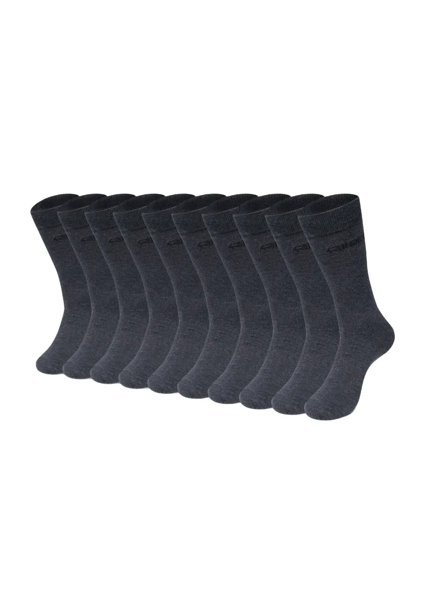 FILTMAN 10-PACK - Socken - charcoal mix